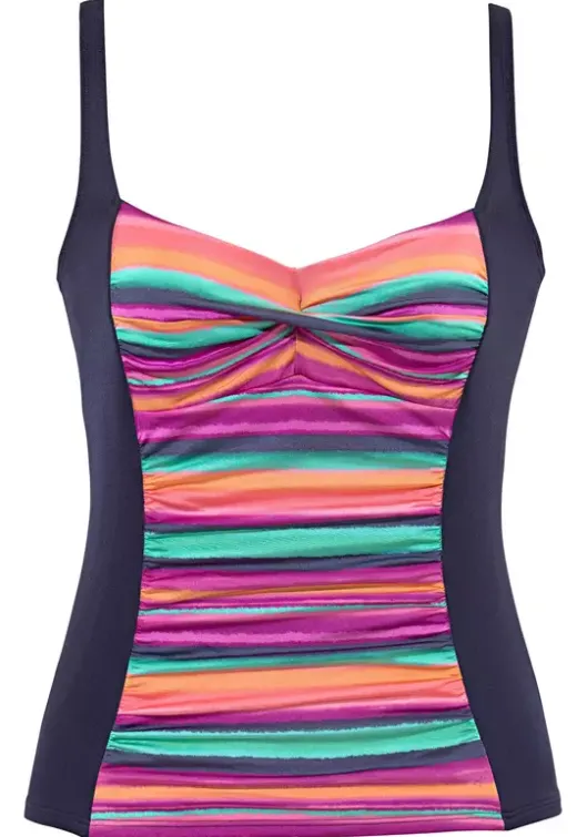 Online LASCANA Bugel-Tankini-Top"Rainbow" Bunt-Gestreift
