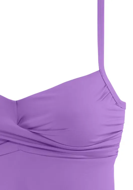 s.Oliver Bugel-Tankini-Top"Spain" Lila