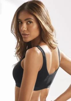 Sale Bench. Bustier Weis, Schwarz