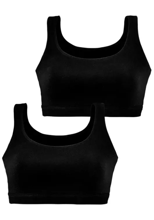 petite fleur Bustier Schwarz