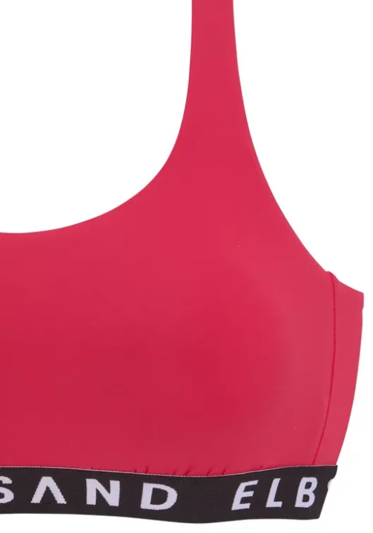 New Elbsand Bustier-Bikini"Edith" Rot