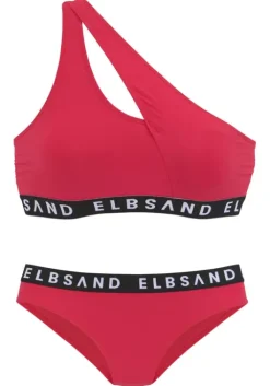 Clearance Elbsand Bustier-Bikini"Edith" Rot