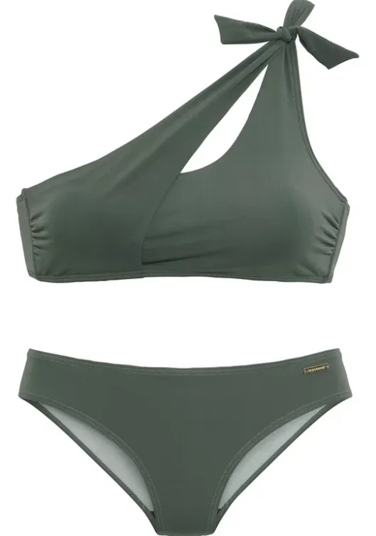 Outlet Bruno Banani Bustier-Bikini"Metric" Oliv