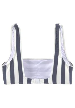 Best Venice Beach Bustier-Bikini"Silth" Marine-Weis