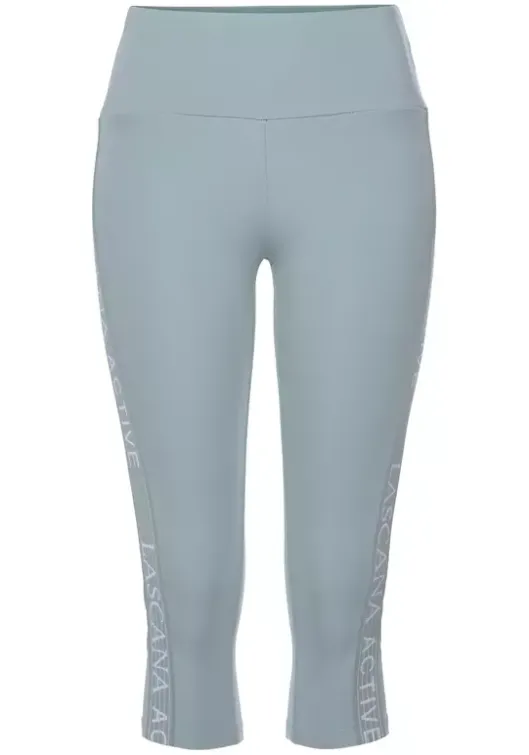 Discount LASCANA ACTIVE Caprileggings Rauchmint-Grau-Mint