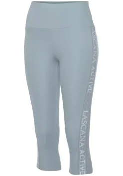 Discount LASCANA ACTIVE Caprileggings Rauchmint-Grau-Mint
