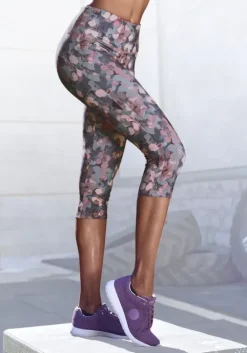 Clearance LASCANA ACTIVE Caprileggings Gemustert