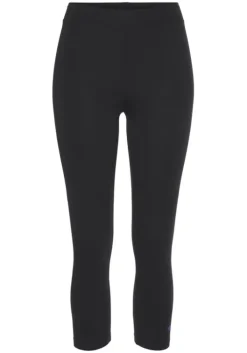 Outlet Lico Caprileggings Schwarz, Schwarz
