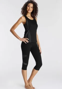 Sale LASCANA ACTIVE Caprileggings Schwarz