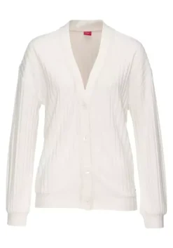 Online s.Oliver Cardigan Hellbeige