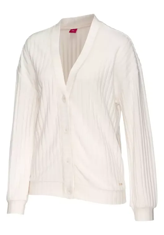 Online s.Oliver Cardigan Hellbeige