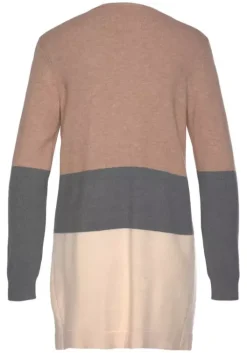 Outlet Vivance Cardigan Rosa-Grau-Apricot