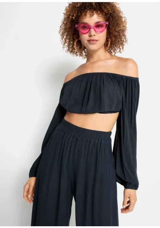 Discount Carmenbluse Strandmode