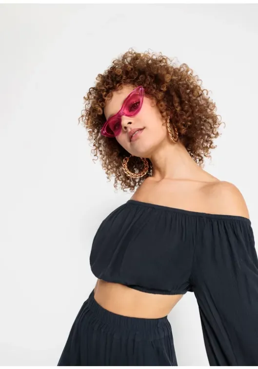 Discount Carmenbluse Strandmode