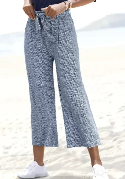 Outlet LASCANA Culotte Blau Bedruckt