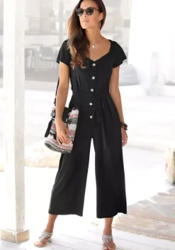 Best LASCANA Culotte-Overall Schwarz