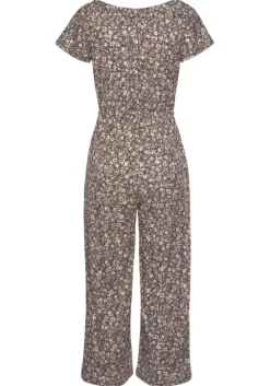 Hot LASCANA Culotte-Overall Braun-Apricot-Geblumt
