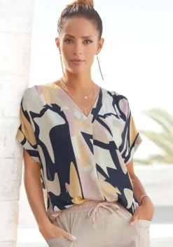 LASCANA Druckbluse Bedruckt