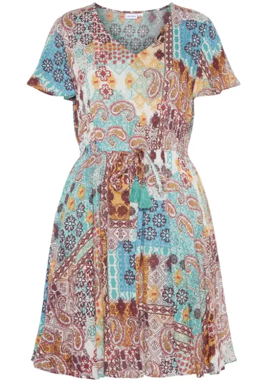 Hot Druckkleid Strandkleider