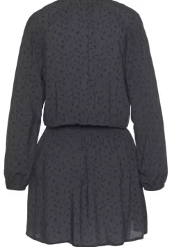 Outlet LASCANA Druckkleid Anthrazit-Schwarz-Bedruckt