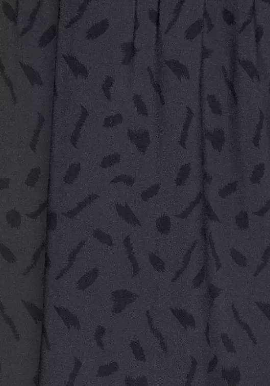 Outlet LASCANA Druckkleid Anthrazit-Schwarz-Bedruckt