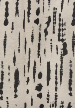 Sale s.Oliver Druckkleid Beige-Schwarz-Bedruckt