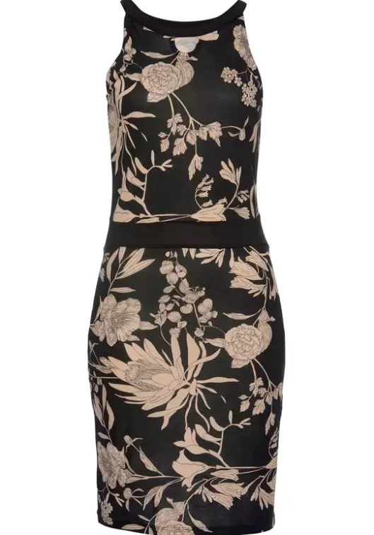 Discount Druckkleid Kurze Kleider