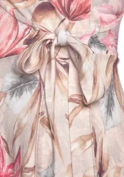 s.Oliver Druckkleid Rosa-Bedruckt