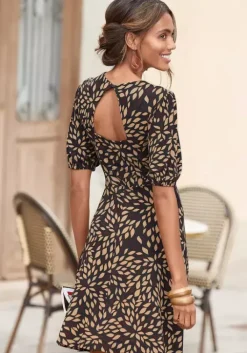 Sale Druckkleid Kurze Kleider