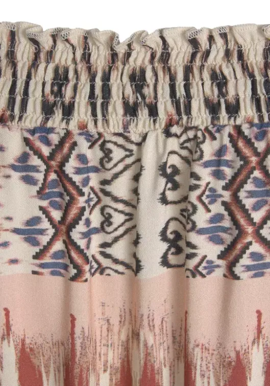 Clearance Buffalo Druckkleid Creme-Bedruckt