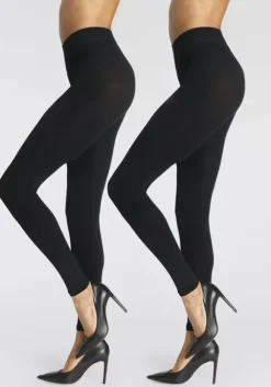 Discount LASCANA Feinstrumpfleggings Schwarz