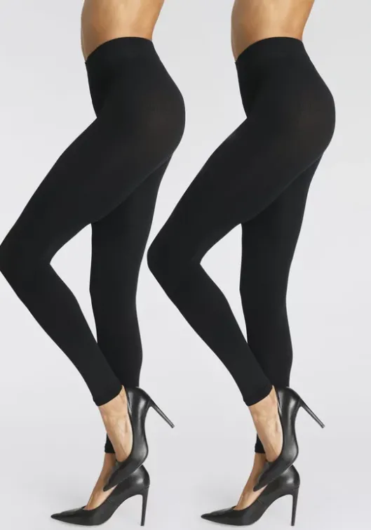 Discount LASCANA Feinstrumpfleggings Schwarz