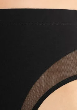Clearance petite fleur Formslip Schwarz, Weis