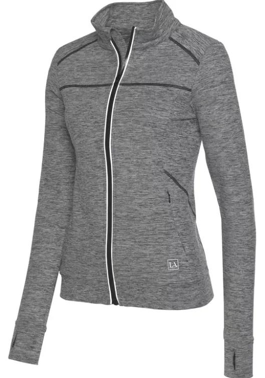 Clearance LASCANA ACTIVE Funktionsjacke Anthrazit-Meliert