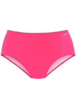 Hot Venice Beach Highwaist-Bikini-Hose"Planet" Koralle