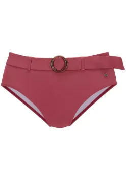 s.Oliver Highwaist-Bikini-Hose"Rome" Rostrot
