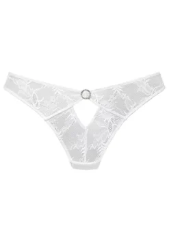 Best LASCANA High-Waist-String Elfenbeinweis