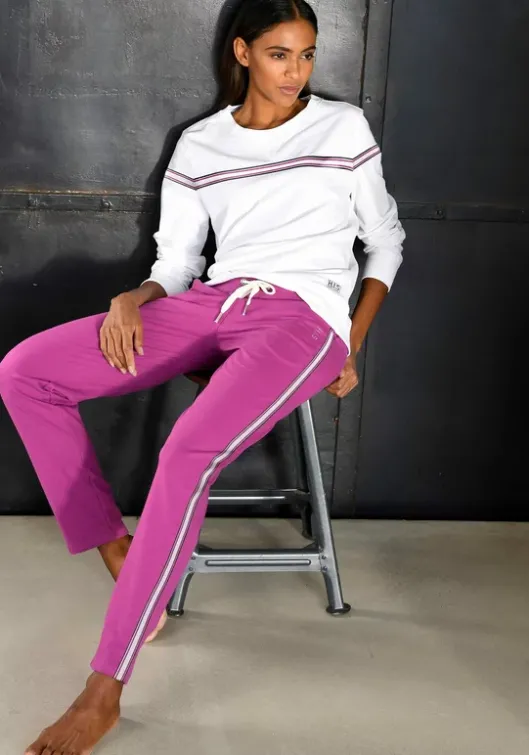 New H.I.S Homewearhose"-Loungehose" Beere