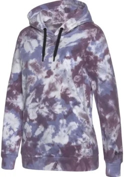 Outlet Bench. Hoodie Gebatikt-Beere
