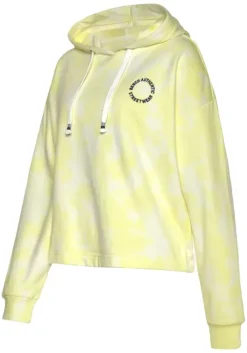 Outlet Bench. Hoodie Gelb-Weis