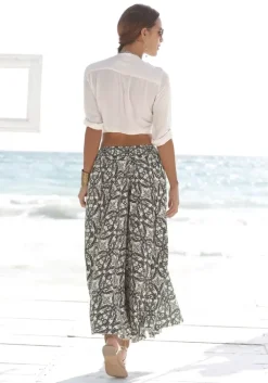 Discount LASCANA Hosenrock Marine-Creme