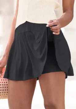 Clearance LASCANA Hosenrock Schwarz
