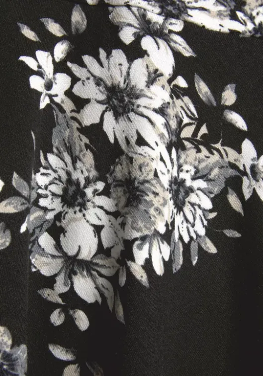 Online LASCANA Hosenrock Schwarz-Creme-Bedruckt