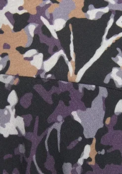 Vivance Hosenrock Schwarz-Lila Bedruckt
