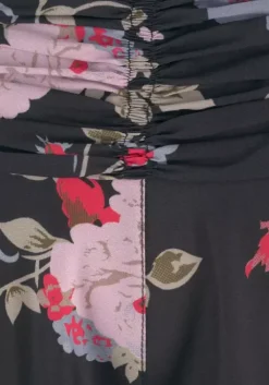 Clearance LASCANA Hosenrock Schwarz-Bedruckt