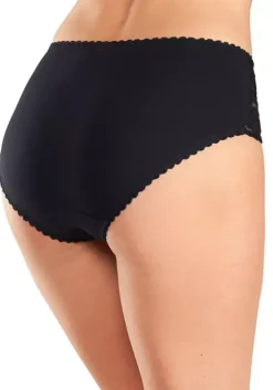 Hot petite fleur Huftslip Schwarz