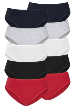 Best petite fleur Jazz-Pants Slips Rot, Schwarz, Weis, Grau-Meliert, Navy