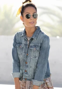 LASCANA Jeansjacke Blue-Denim