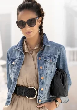 LASCANA Jeansjacke Blue-Denim