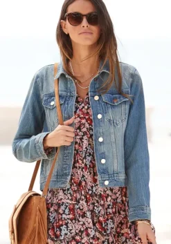 LASCANA Jeansjacke Blue-Denim
